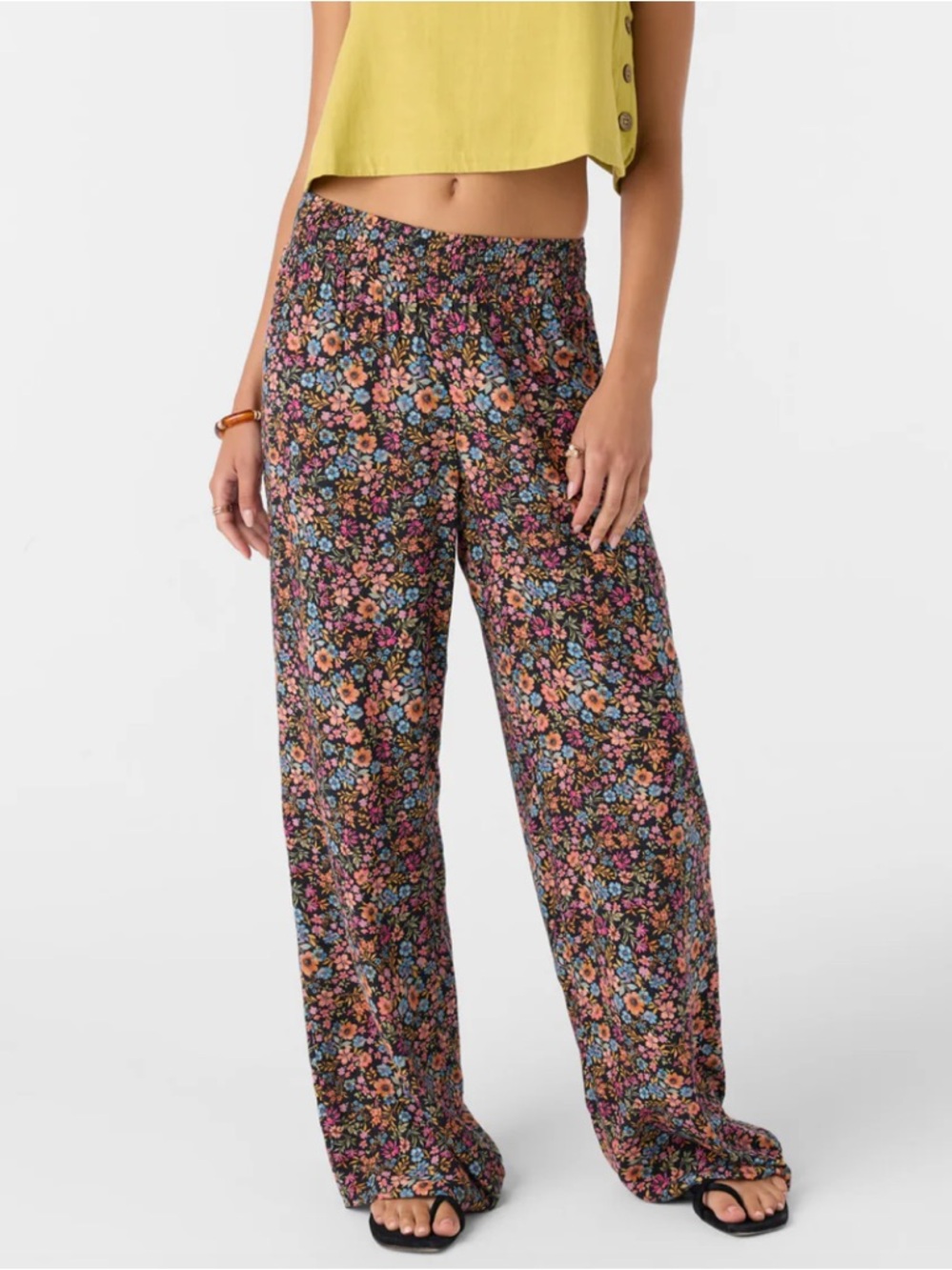 O’Neill Jonie Ditsy Pants pull on women’s size small